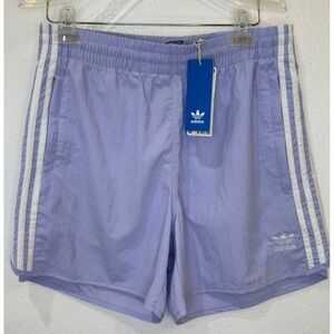 NWT Men's Adidas Sprinter Shorts 3 Stripes Zip Pockets Size Medium
